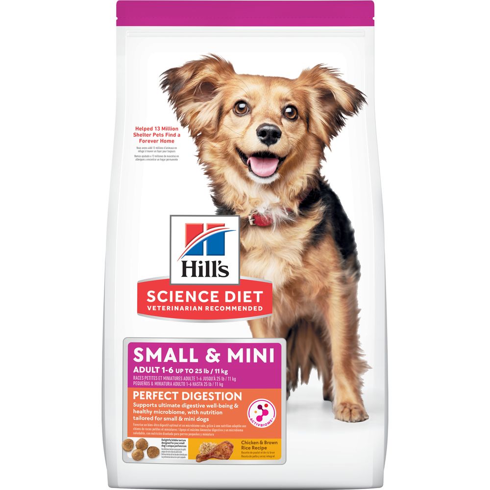 Adult Perfect Digestion Small & Mini Dog Food