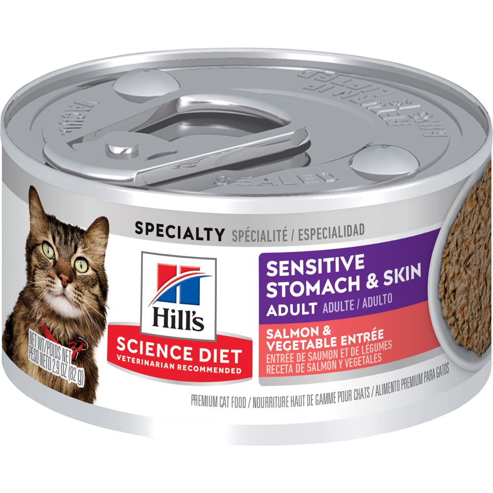 Adult Sensitive Stomach & Skin Cat Food