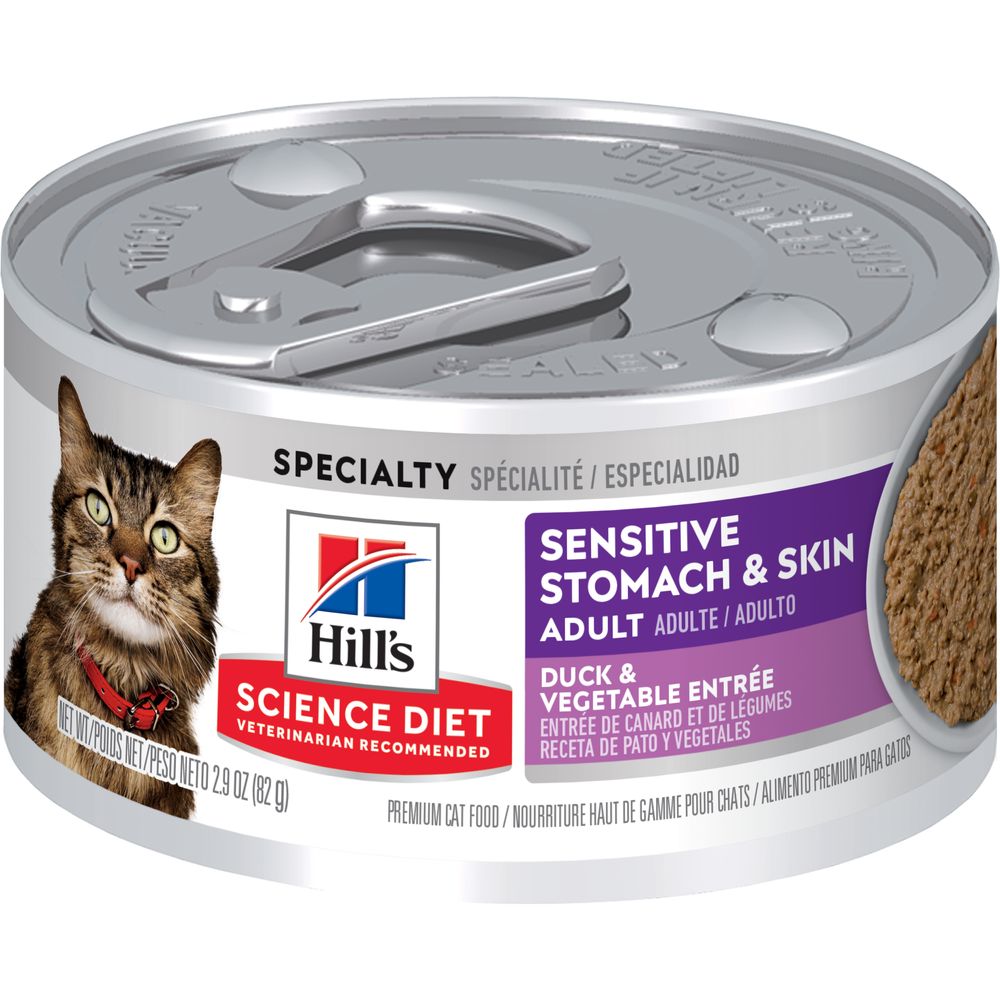 Adult Sensitive Stomach & Skin Cat Food