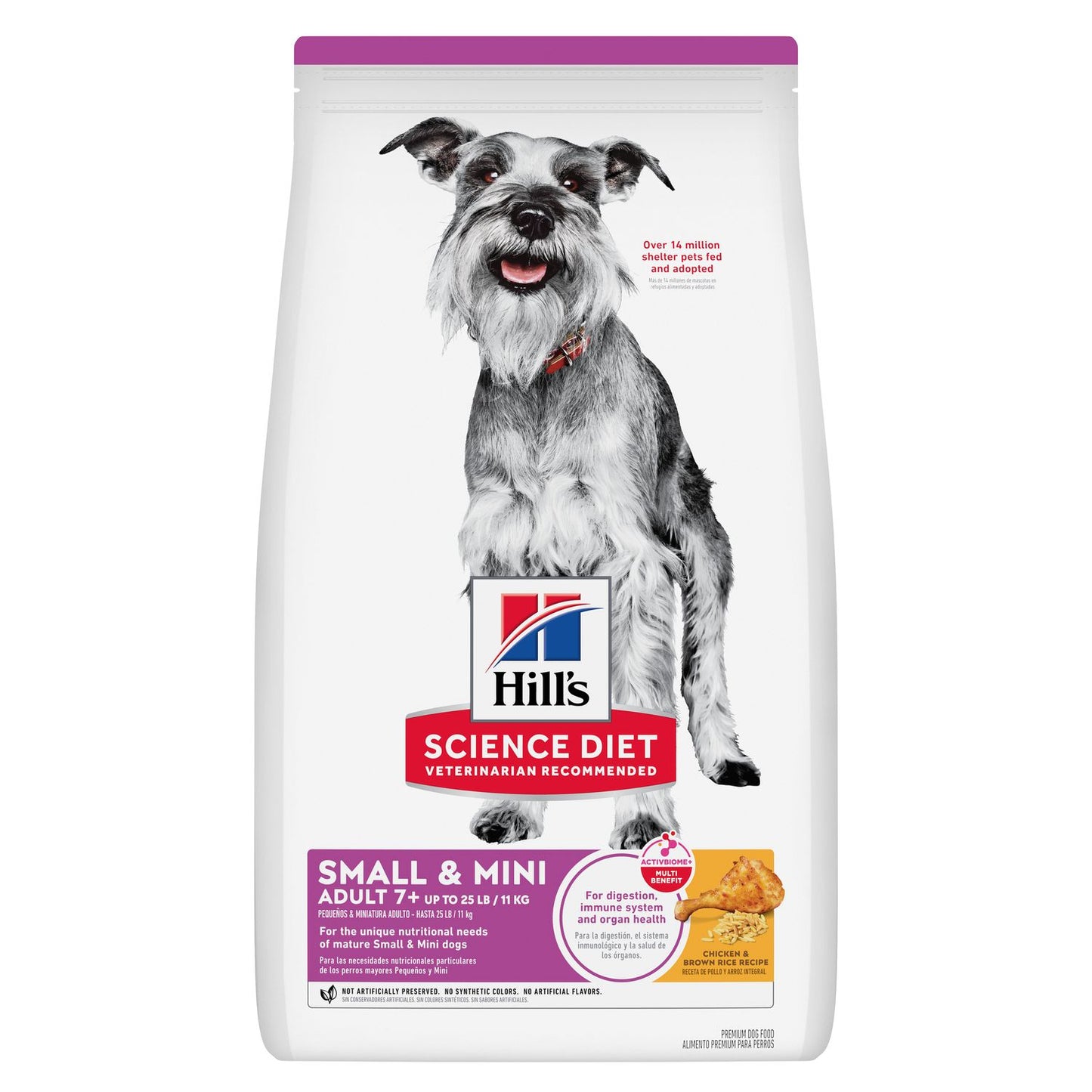 Adult 7+ Small & Mini Dog Food