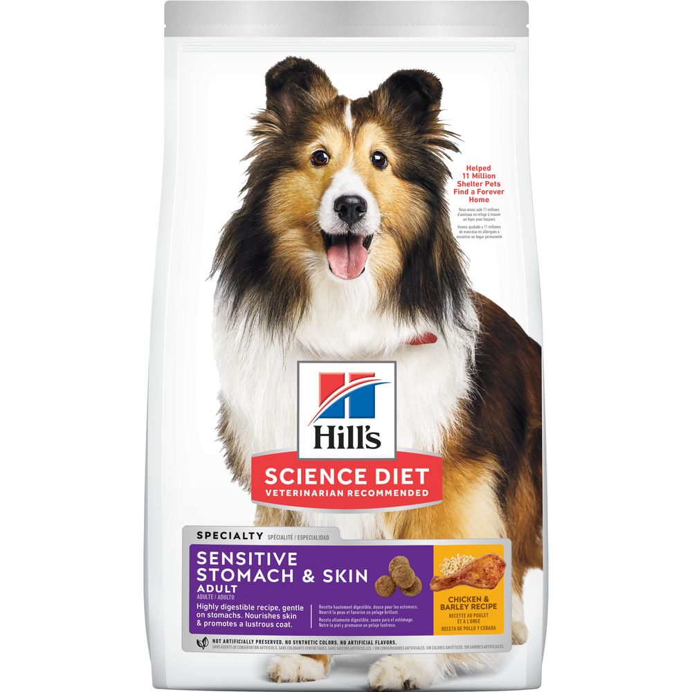 Adult Sensitive Stomach & Skin Small Bites Dog Food