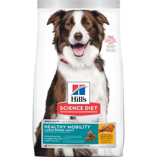 Hills Science Diet Healthy Mobility Large Breed Adult Chicken Brown Rice Barley
