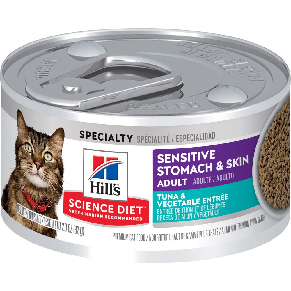 Adult Sensitive Stomach & Skin Cat Food