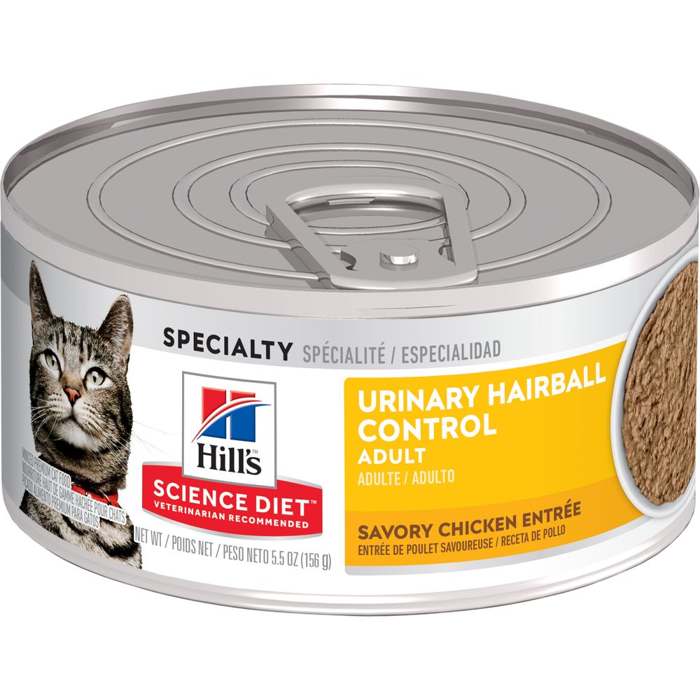 Adult Urinary & Hairball Control Cat Food